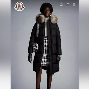 Moncler Marrionnier long down jacket